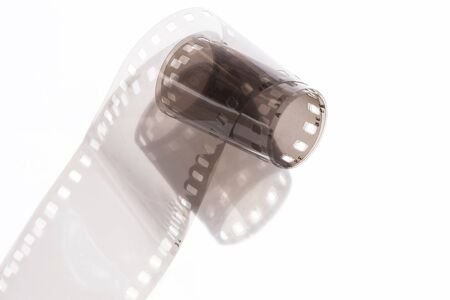 Film strip roll close upの写真素材