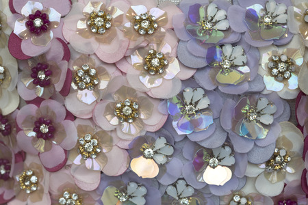 Sparkle decorative floral pattern