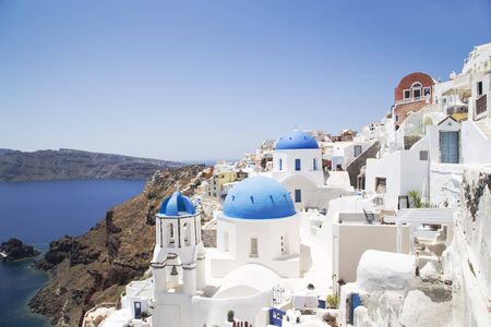 Santorini island, Greeceの写真素材