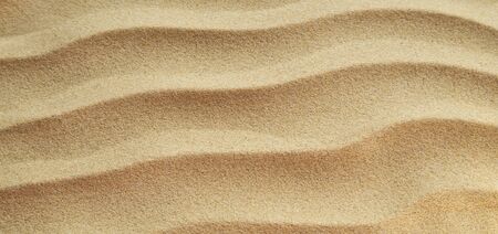 Waved sand patern close up