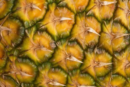 Pineapple texture texture close upの写真素材