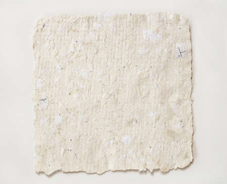 Hand made craft natural paperの写真素材