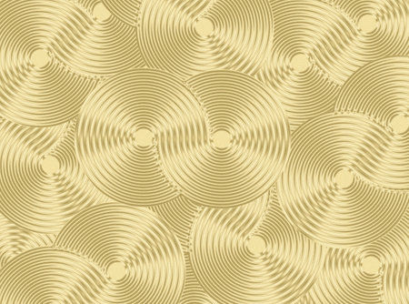 Zen pattern in sand backgroundの写真素材