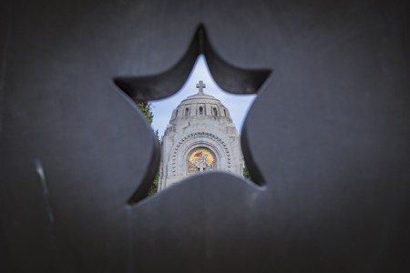 Thessaloniki, Greece - AUGUST 2017: Military cemetery from the First World War, Zejtinlikのeditorial素材