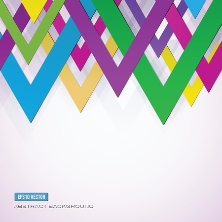 Abstract colorful geometric background.のイラスト素材