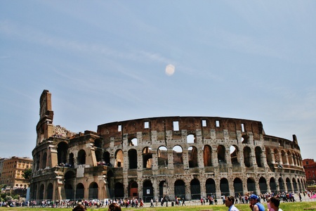 Amphitheatre Colosseum Romeのeditorial素材