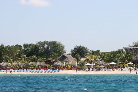 beach resort Cozumel Mexicoのeditorial素材