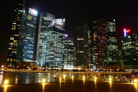Marina Bay Financial Center Singapore  MBFC  , New Central Business Districtのeditorial素材