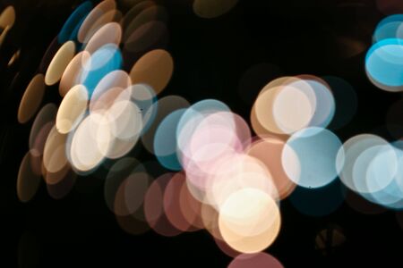colored bokeh