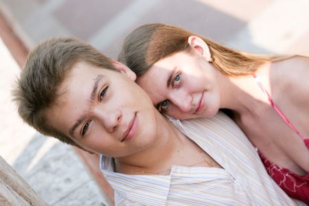 Attractive couple の写真素材