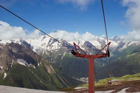 Caucasus Mountains, Dombai