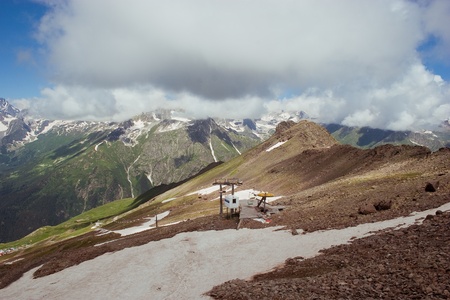 Caucasus Mountains. Region Dombay