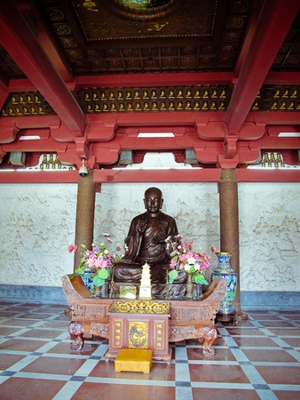 Giant Wild Goose Pagoda - Buddhist pagoda in Xian, China.の写真素材