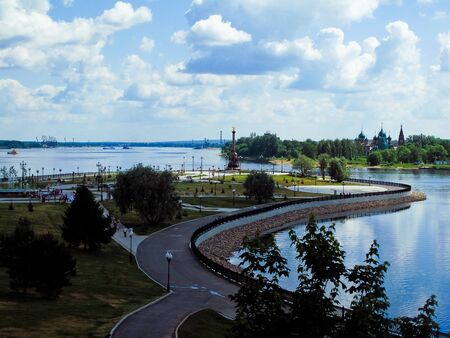 view of  Yaroslavl, Russiaの写真素材