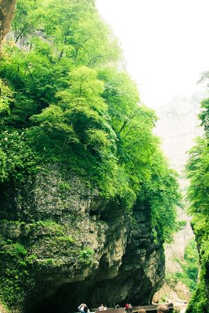 beautiful mountain landscapeの写真素材