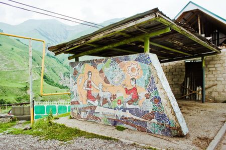 Beautiful view of mountains のeditorial素材