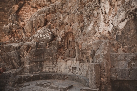 	Ancient temple of Apollo at Lindos, Rhodes island, Greece