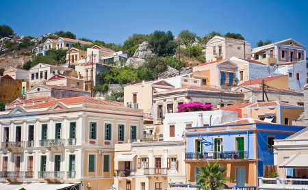 Island Symi  Simi , Dodecanesse, Greece の写真素材