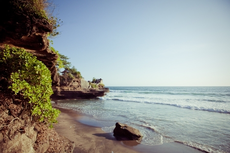 Coast of Indian ocean Bali, Indonesia の写真素材