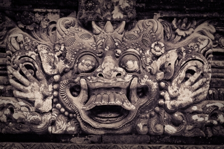 architecture  in Ubud monkey forest, Bali, Indonesia の写真素材