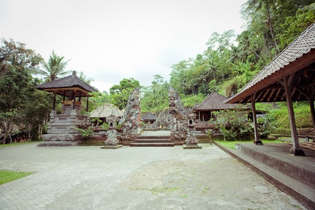 Gunung kawi temple in Bali の写真素材