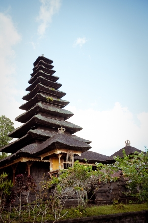 Besakih complex  Pura Penataran Agung , Largest hindu temple of Bali, Indonesia の写真素材