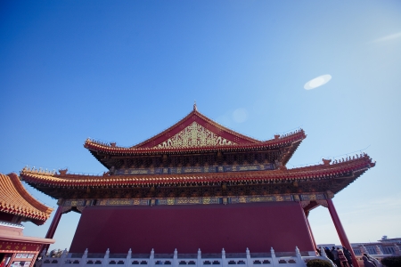 Imperia Forbidden l Palace Gugun in Beijing, Chinaのeditorial素材