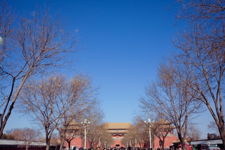 Imperia Forbidden l Palace Gugun in Beijing, Chinaのeditorial素材