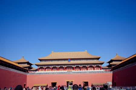 Imperia Forbidden l Palace Gugun in Beijing, Chinaのeditorial素材