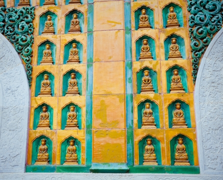 Summer palace in Beijing, China at winterのeditorial素材
