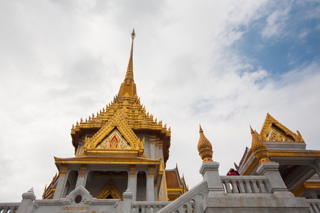 Wat Traimit (Temple of golden Buddha)  in Bangkok Thailand