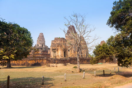 Pre rup temple in Angkor complex, Cambodiaの写真素材