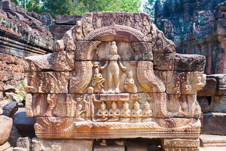 Ta Som temple, Angkor area, Siem Reap in  Cambodia