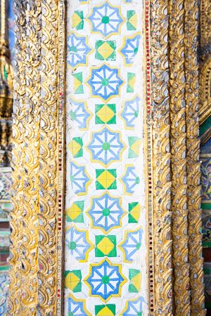 Royal grand palace in Bangkok city, Thailandのeditorial素材