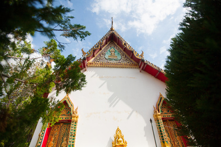Buddhist temple in Koh Phangan island, Thailand