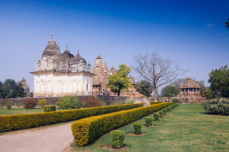 Pratapeshwar Temple. Western temples of Khajuraho. Madhya Pradesh. India.のeditorial素材