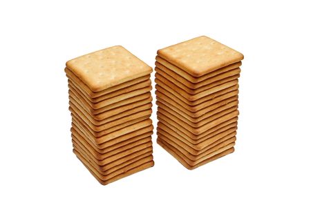 Cookies is isolated on a white background.の写真素材