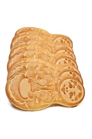 Cookies is isolated on a white background.の写真素材