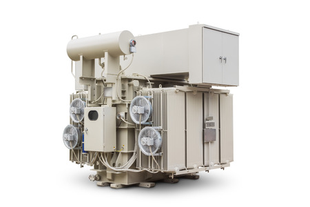Three phase 10000 kVA or 10 MVA conservator type with radiator fin equips with forced air cooling...