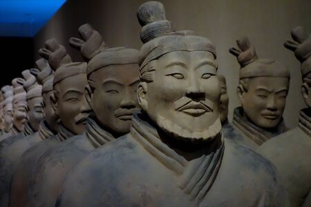 Terracotta warriors replicaのeditorial素材