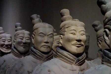 Terracotta warriors replicaのeditorial素材