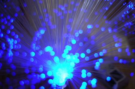 blue lightの写真素材