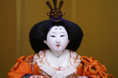 Japanese Hina dollsのeditorial素材