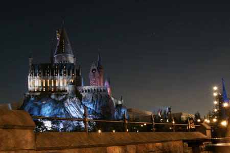Hogwarts castle USJのeditorial素材