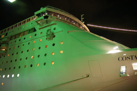 Cruise passenger ship 'Costa Victoria'のeditorial素材