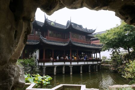 Shanghai YuYuan gardenのeditorial素材