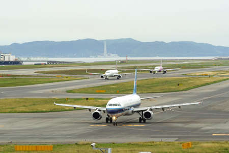Kansai International Airport Runwayのeditorial素材