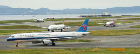 Kansai International Airport Runwayのeditorial素材