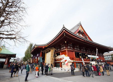 Sensoji Temple , Asakusa in japanのeditorial素材