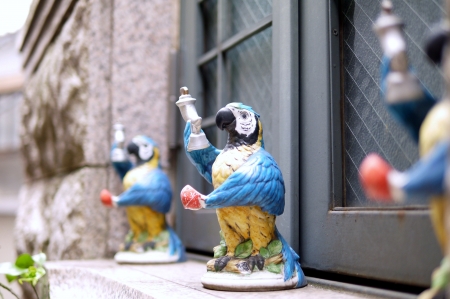 ceramic birdの写真素材